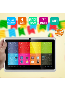 Lenosed A710, Tablet, 7 inch, Android 4.2.2, 4GB, Wi-Fi, Dual Core, 512MB DDR3, Dual Camera, 3G Dongle